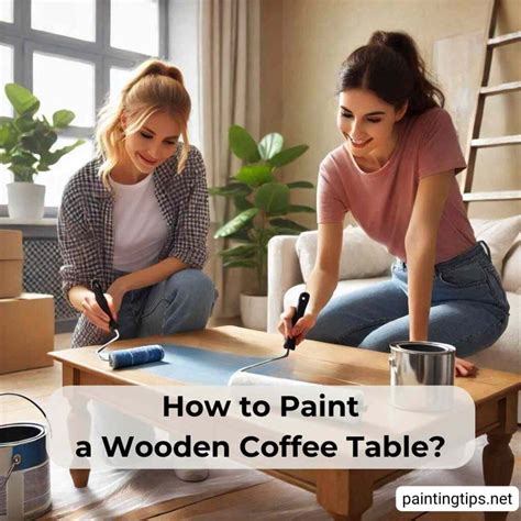 3 Ways to Paint a Coffee Table - Painting Tips