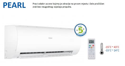 HAIER PEARL INVERTER (5,0 kW) AS50PDAHRA/1U50MEGFRA - Frigobi
