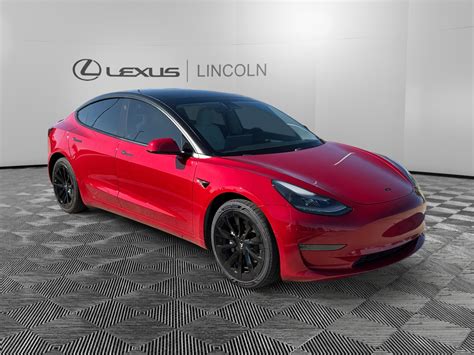 2021 Tesla® Model 3 Long Range AWD at Lexus of Lincoln