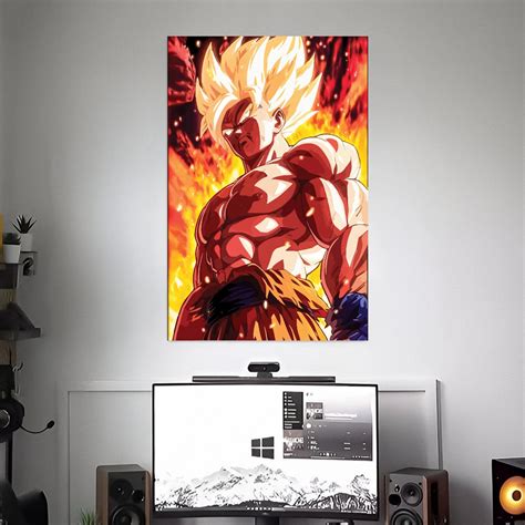 GOKU POSTER - 2 | DRAGON BALL Z POSTER | ANIME POSTERS – BLUMUN