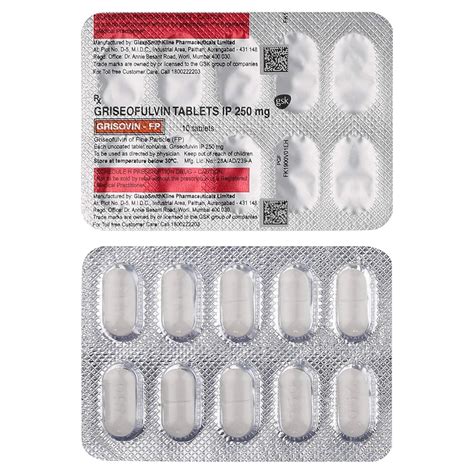 Grisovin FP - Strip of 10 Tablets : Amazon.in: Health & Personal Care