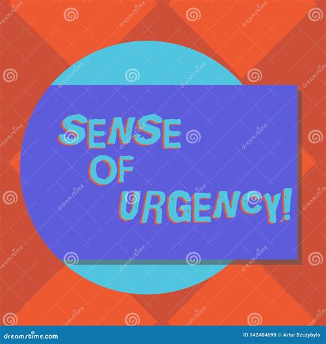 Handwriting Text Writing Sense of Urgency. Concept Meaning First Priority or Something To Be ...