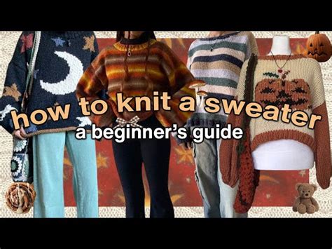 Knitted Sweater Tutorial 的图像结果