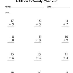 Image result for Basic Addition Facts with Solutions