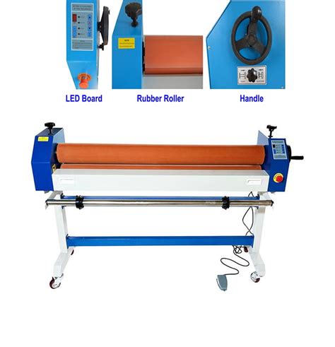 Buy Techtongda Automatic Manual Cold Laminating Machine Soft Rubber ...