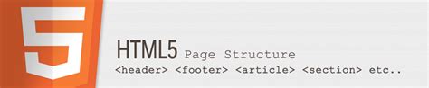 Image result for HTML5 Structure