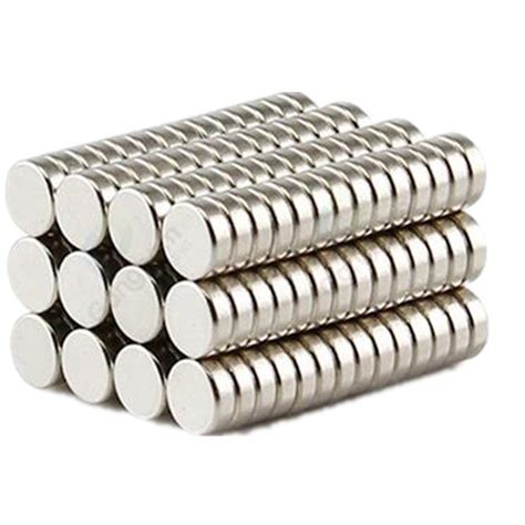 5 x 2mm Neodymium Disc Magnets - Magneticks