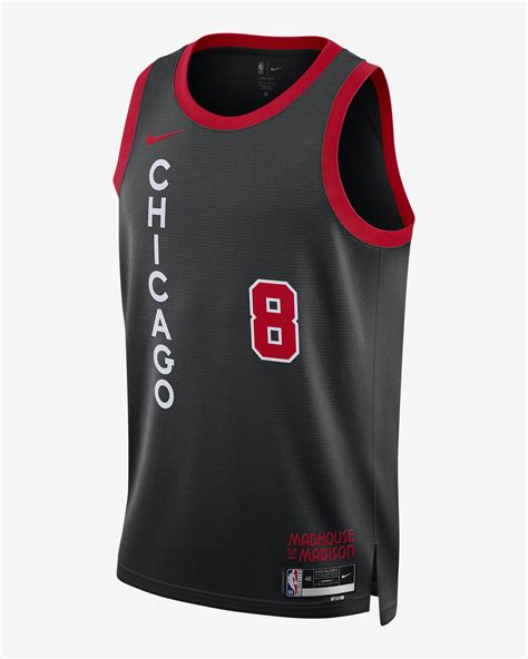 Zach LaVine Chicago Bulls City Edition 2023/24 Men's Nike Dri-FIT NBA ...