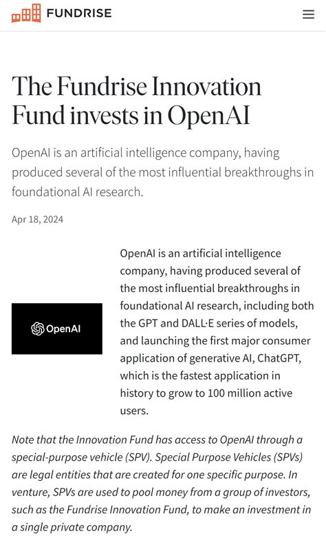 Fundrise makes EXCITING Innovation Fund investment. : r/FundRise