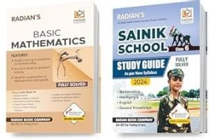 Combo Of Basic Maths And Sainik School Class 6 Guide Book 2024 For ...