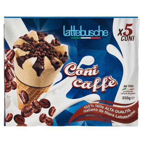 CONI AL CAFFÈ LATTEBUSCHE GR. 70 X 5 PZ. - l'ecommerce secondo Iper Tosano