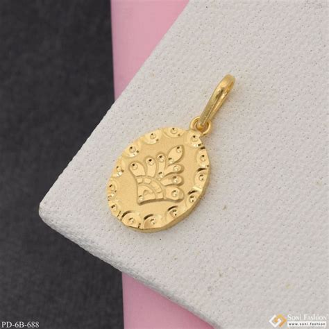 1 Gram Gold Plated Cute Pendant For Children | Kids | Little Baby ...