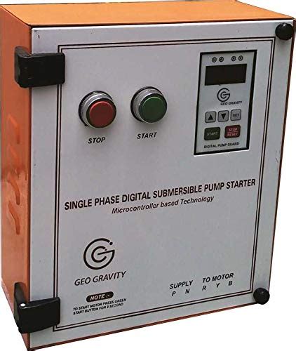 Semi Automatic Single Phase Submersible Pump Starter (3 HP) : Amazon.in ...