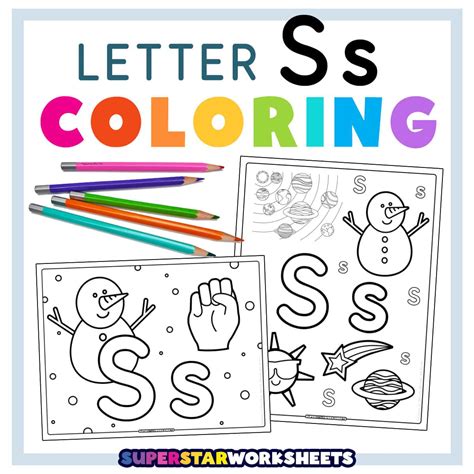 Letter S Coloring Pages [2025]
