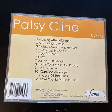 Image result for Patsy Cline Crazy Single