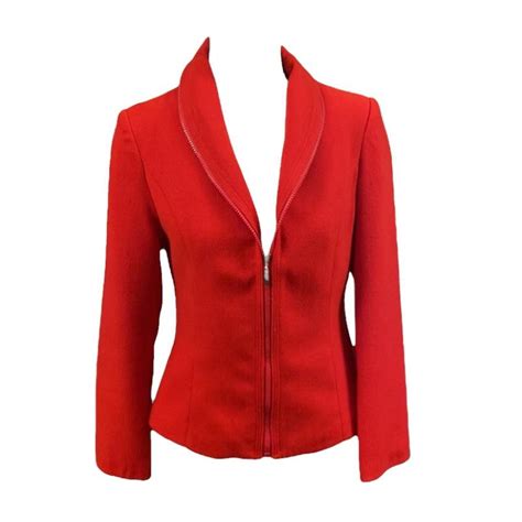 Fendi Women's Red Jacket | Depop
