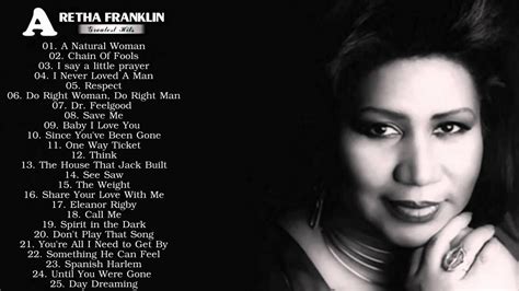 Aretha Franklin Greatest Hits - Best Aretha Franklin Colletion | Aretha ...