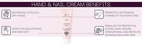Buy Dr V Hand & Nail Cream 100g - Moisturizing Cream to Nourish Dry ...