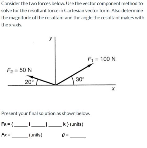 Image result for Vector Problems Involving Forces VCE
