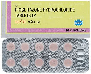 Pioz 30 Tablet: Uses, Side Effects, Price & Substitutes