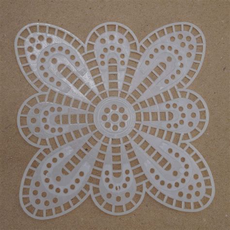 Buy Embroidery Canvas Mesh Plastic Sheets For Cross Stitching Flower ...