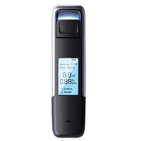Portable Alcohol Tester with High Precision Conductor and Digital LCD ...