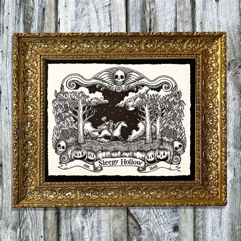 Sleepy Hollow Art Print - Etsy