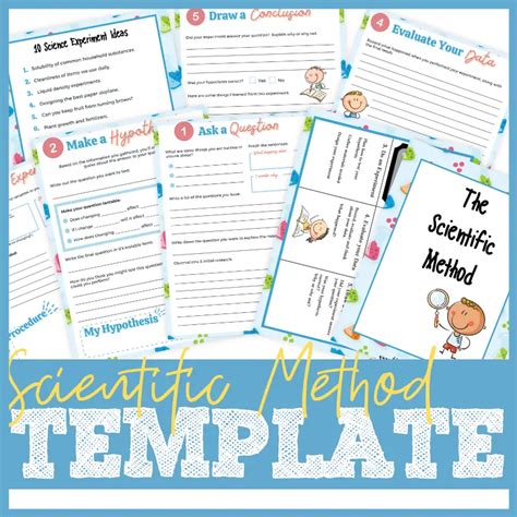 Science Experiment Worksheet Template 的图像结果