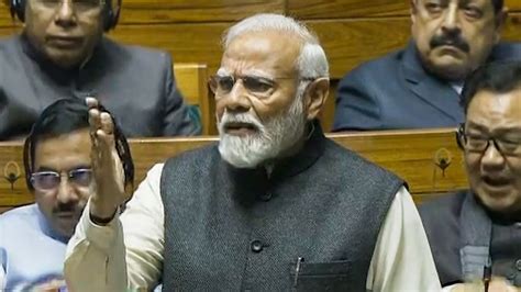PM Modi Lok Sabha speech: Prime Minister slams Opposition, asks 'Women ...