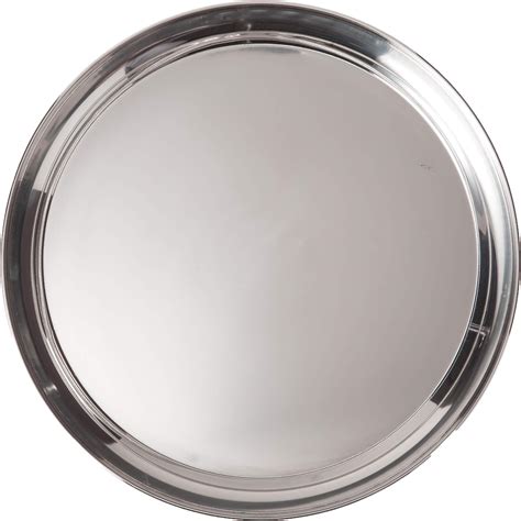 Amazon.com | Libertyware 16 Inch Round Stainless Steel Serving Tray ...