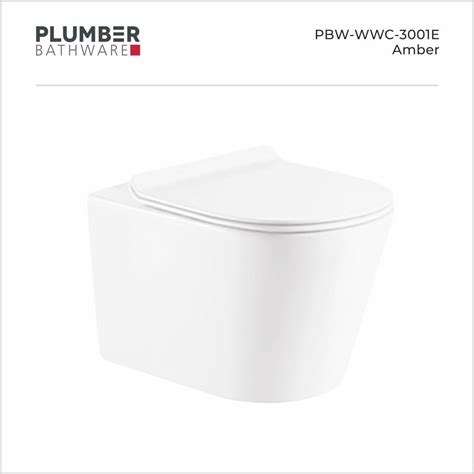 Best Wall Hung Water Closets - Amber PBW-WWC-3001E | Plumber Bathware
