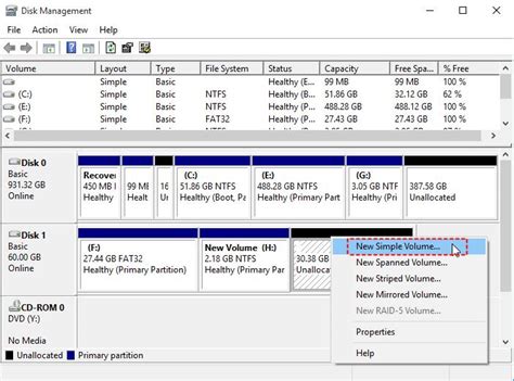 Create Partition Primary 的图像结果