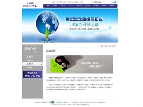 CARONY 网站设计_豪禾品牌设计