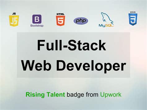Full-Stack Web Developer 的图像结果