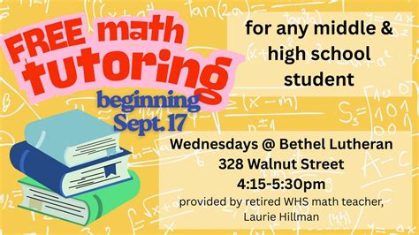 Free Math Tutoring, 328 Walnut St, Windsor, CO, United States, Colorado ...