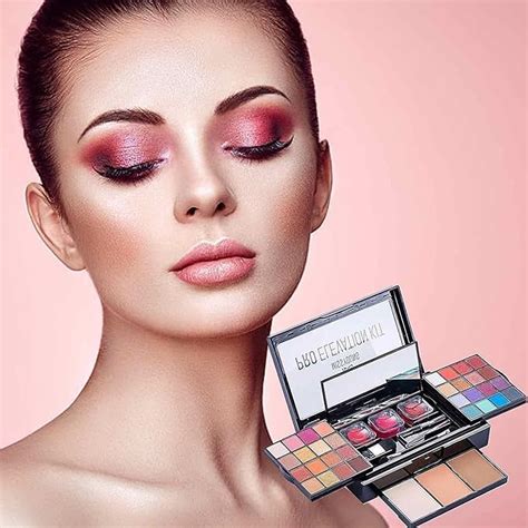 Makeup Set, Beginner Cosmetics Kit, Professional, 38 Colors, For Women ...