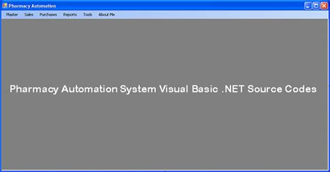 How to Create Pharmacy System in VB .Net 的图像结果