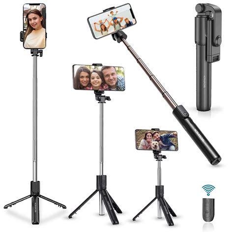 Kratos K1 Selfie Stick with Tripod Stand,Extendable Selfie Stick for M ...