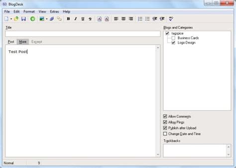 Image result for BlogDesk Offline Blog Editor Logo