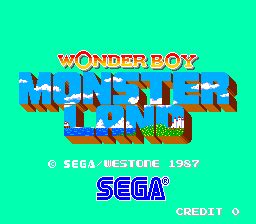[mdk] Wonder Boy: Monster Land (decrypted bootleg of English, Virtual ...