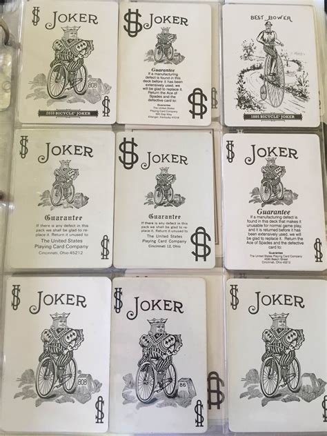 Bicycle Joker Playing Card