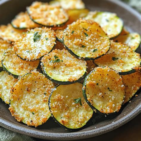 Air Fryer Parmesan Zucchini Chips Crispy and Tasty Snack – The Recipe Hatch