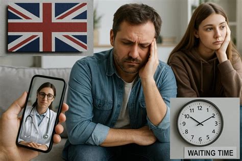 UK mental health access crisis: youth, waits & digital care