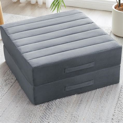 Amazon.com: JKMAX 2 Pcs High Density Foam Floor Pillow - Upgraded Large ...