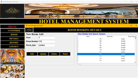 Image result for Hotel Management System Codeforinterview