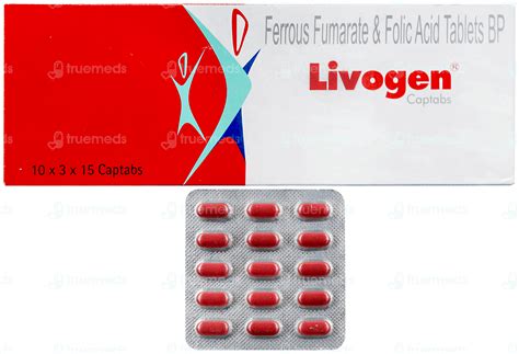 Livogen Captabs: Uses, Side Effects, Price & Substitutes