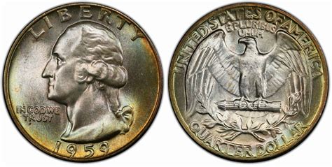 1959 Quarter Value: are "D", No mint mark worth money?