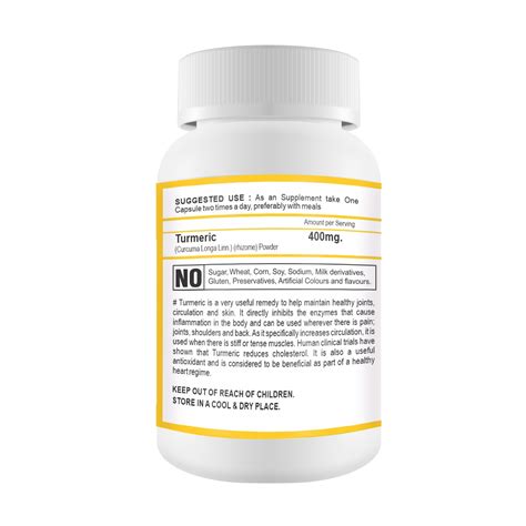 Bhumija Lifesciences Turmeric 60 Capsules