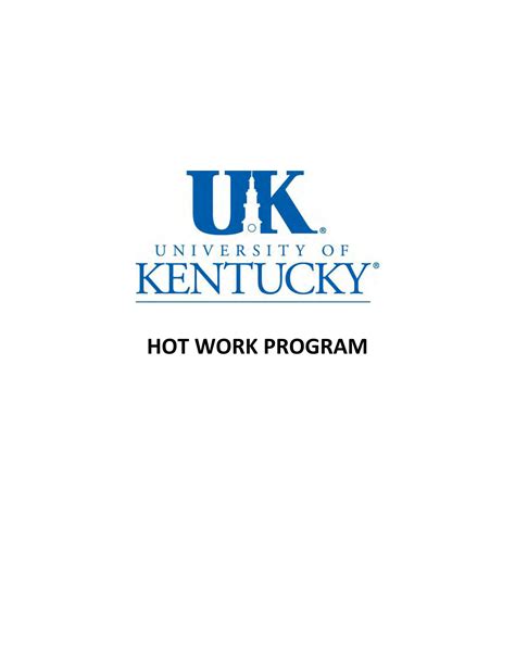 Image result for Hot Work Program