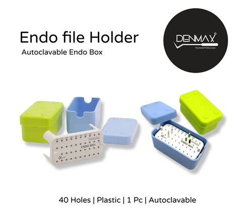 Buy Denmax EndoBox Endodontic Files Holder Autoclavable 40 Holes – Oralkart